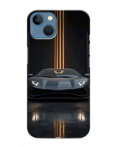Чехол для iPhone 13 с картинкой «Lamborghini золотые линии» Чехол для iPhone 13 с картинкой «Lamborghini золотые линии»