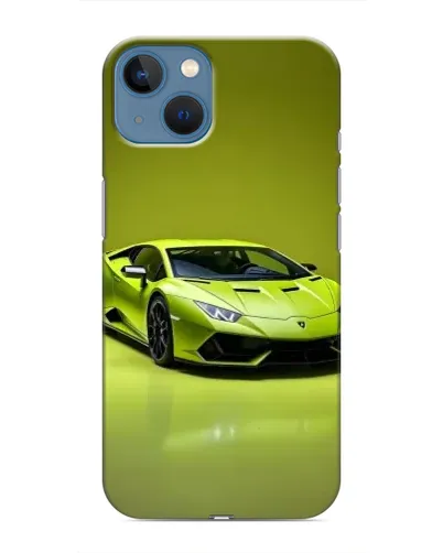 Чехол для iPhone 13 с картинкой «Салатовый Lamborghini Huracan» Чехол для iPhone 13 с картинкой «Салатовый Lamborghini Huracan»