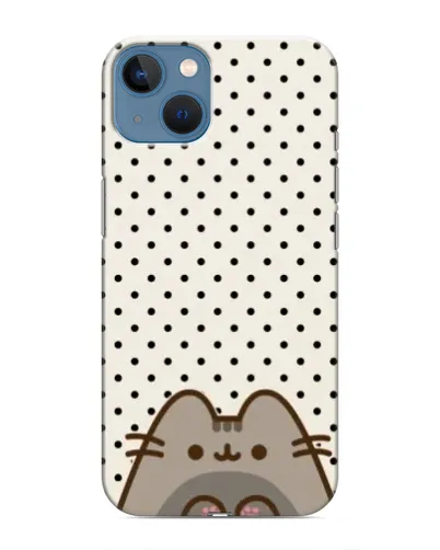 Чехол для iPhone 13 с картинкой «Пушин в горошек»