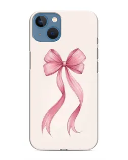 Чохол для iPhone 13 з картинкою «Рожевий бант»
