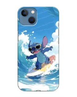 Чехол для iPhone 13 с картинкой «Стич на волне» Чехол для iPhone 13 с картинкой «Стич на волне»