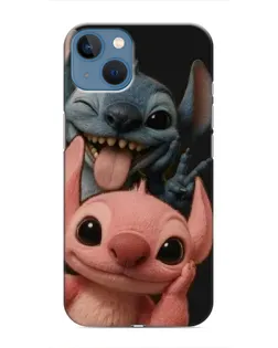 Чехол для iPhone 13 с картинкой «Стич и Ангел» Чехол для iPhone 13 с картинкой «Стич и Ангел»