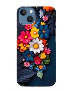 Чехол для iPhone 13 с картинкой «Цветочная феерия»