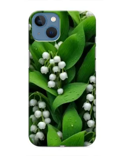 Чехол для iPhone 13 с картинкой «Ландыши в зелени»
