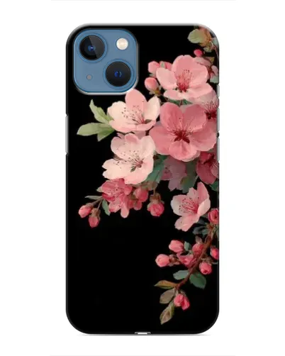 Чехол для iPhone 13 с картинкой «Розовая ветка сакуры»