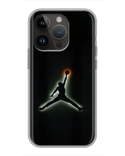 Чехол для iPhone 14 Pro Max с картинкой «Jordan Gradient Logo»