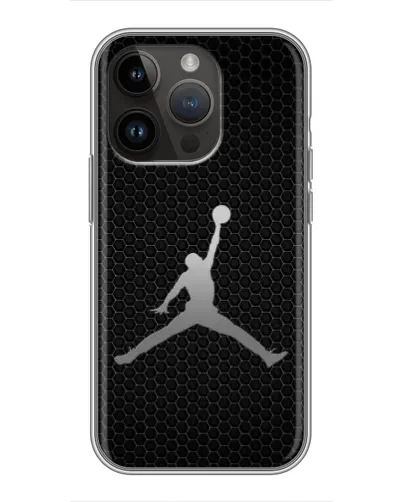 Чехол для iPhone 14 Pro Max с картинкой «Jordan Dark Carbon»