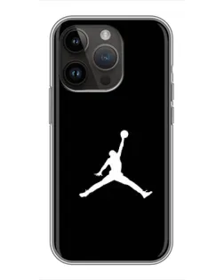Чехол для iPhone 14 Pro Max с картинкой «Jordan Silhouette»