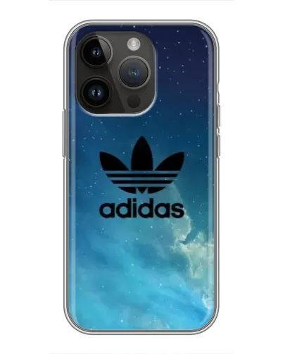 Чехол для iPhone 14 Pro Max с картинкой «Adidas Stone Logo»