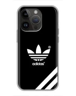 Чехол для iPhone 14 Pro Max с картинкой «Adidas с диагональными полосами»