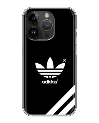 Чехол для iPhone 14 Pro Max с картинкой «Adidas с диагональными полосами»