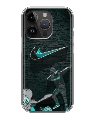 Чехол для iPhone 14 Pro Max с картинкой «Спортивный арт Nike»