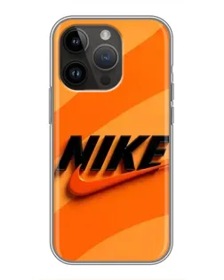 Чехол для iPhone 14 Pro Max с картинкой «Оранжевый драйв Nike» Чехол для iPhone 14 Pro Max с картинкой «Оранжевый драйв Nike»