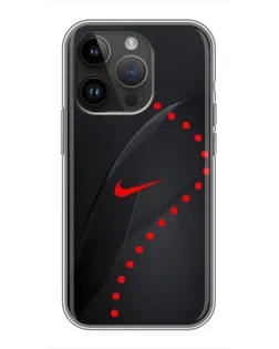 Чехол для iPhone 14 Pro Max с картинкой «Абстрактный дизайн Nike»