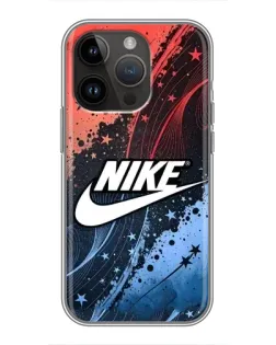 Чехол для iPhone 14 Pro Max с картинкой «Градиентный принт Найк»