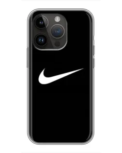 Чехол для iPhone 14 Pro Max с картинкой «Минималистический Найк»