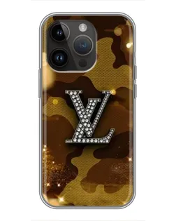 Чехол для iPhone 14 Pro Max с картинкой «Камуфляжный Louis Vuitton»