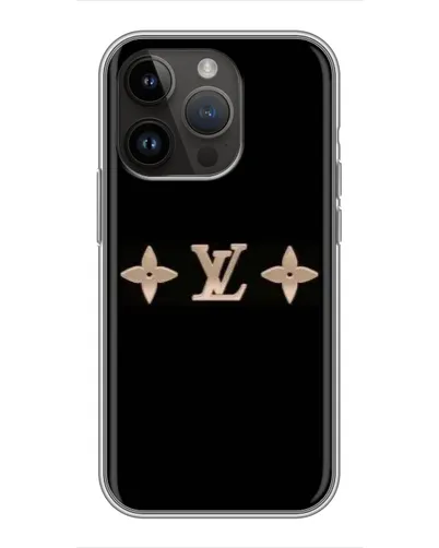 Чехол для iPhone 14 Pro Max с картинкой «Louis Vuitton — минимализм»