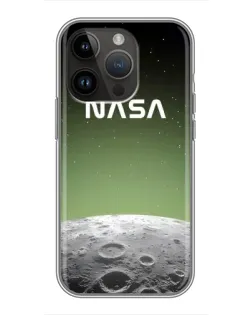 Чехол для iPhone 14 Pro Max с картинкой «NASA — лунный градиент»
