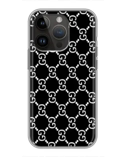 Чехол для iPhone 14 Pro Max с картинкой «Gucci — сетчатый паттерн» Чехол для iPhone 14 Pro Max с картинкой «Gucci — сетчатый паттерн»