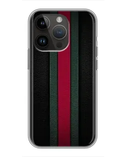 Чехол для iPhone 14 Pro Max с картинкой «Gucci — неоновая линия»