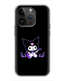 Чехол для iPhone 14 Pro Max с картинкой «Электрическая Kuromi» Чехол для iPhone 14 Pro Max с картинкой «Электрическая Kuromi»