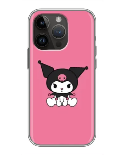 Чехол для iPhone 14 Pro Max с картинкой «Хмурая Kuromi»