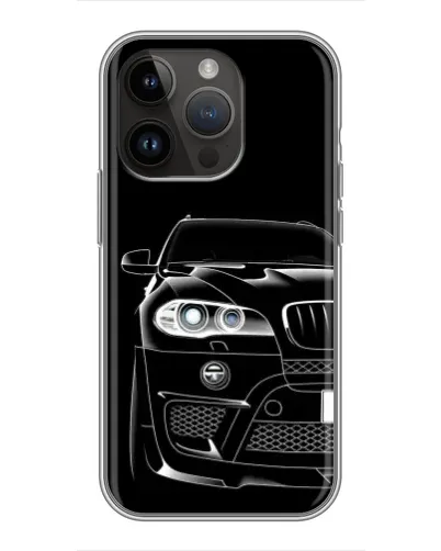 Чохол для iPhone 14 Pro Max з картинкою «Темний силует BMW» Чохол для iPhone 14 Pro Max з картинкою «Темний силует BMW»