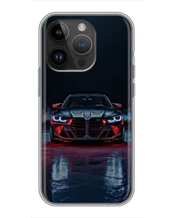 Чехол для iPhone 14 Pro Max с картинкой «BMW на мокрой дороге» Чехол для iPhone 14 Pro Max с картинкой «BMW на мокрой дороге»