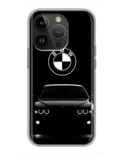 Чехол для iPhone 14 Pro Max с картинкой «BMW — взгляд из темноты» Чехол для iPhone 14 Pro Max с картинкой «BMW — взгляд из темноты»