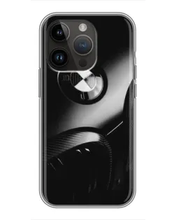 Чехол для iPhone 14 Pro Max с картинкой «Эмблема BMW — макро» Чехол для iPhone 14 Pro Max с картинкой «Эмблема BMW — макро»