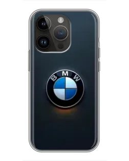 Чехол для iPhone 14 Pro Max с картинкой «Логотип BMW — минимализм» Чехол для iPhone 14 Pro Max с картинкой «Логотип BMW — минимализм»