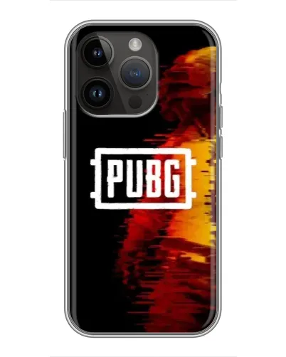 Чохол для iPhone 14 Pro Max з картинкою «Яскравий логотип PUBG» Чохол для iPhone 14 Pro Max з картинкою «Яскравий логотип PUBG»
