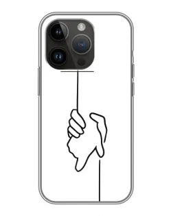 Чехол для iPhone 14 Pro Max с картинкой «Рука держит» Чехол для iPhone 14 Pro Max с картинкой «Рука держит»