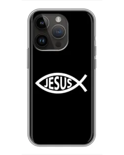 Чехол для iPhone 14 Pro Max с картинкой «Классический Jesus»
