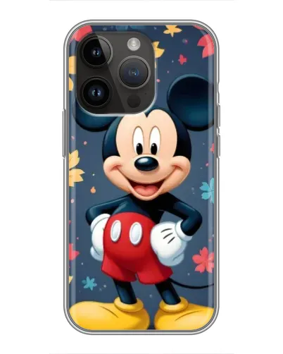 Чехол для iPhone 14 Pro Max с картинкой «Осенний Mickey Mouse»