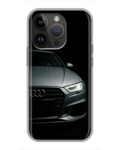 Чохол для iPhone 14 Pro Max з картинкою «Audi — деталізація кузова»