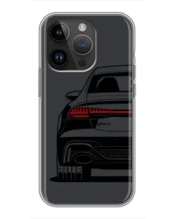 Чохол для iPhone 14 Pro Max з картинкою «Задня частина Audi — арт»