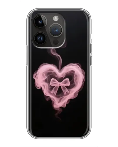 Чохол для iPhone 14 Pro Max з картинкою «Димчасте серце» Чохол для iPhone 14 Pro Max з картинкою «Димчасте серце»