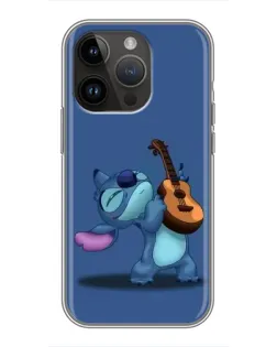 Чехол для iPhone 14 Pro Max с картинкой «Стич с укулеле» Чехол для iPhone 14 Pro Max с картинкой «Стич с укулеле»