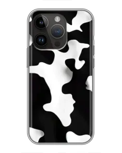 Чехол для iPhone 14 Pro Max с картинкой «Черно-белое пятно»
