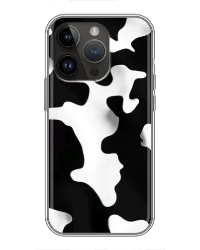 Чехол для iPhone 14 Pro Max с картинкой «Черно-белое пятно»