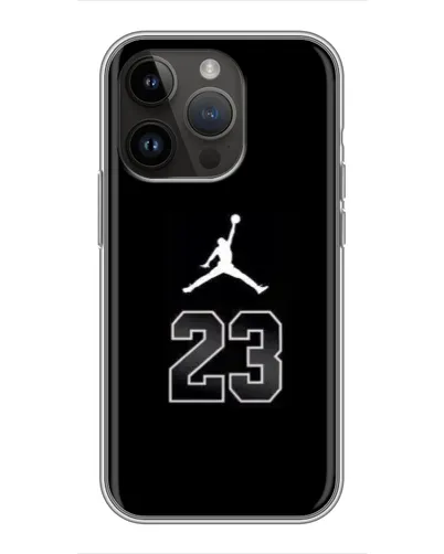 Чохол для iPhone 14 Pro з картинкою «Jordan Flight 23» Чохол для iPhone 14 Pro з картинкою «Jordan Flight 23»