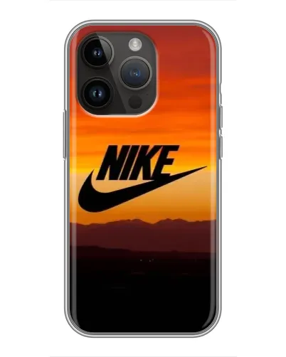 Чохол для iPhone 14 Pro з картинкою «Nike — вечірній горизонт»