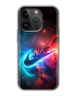 Чохол для iPhone 14 Pro з картинкою «Вогняний логотип Nike» Чохол для iPhone 14 Pro з картинкою «Вогняний логотип Nike»
