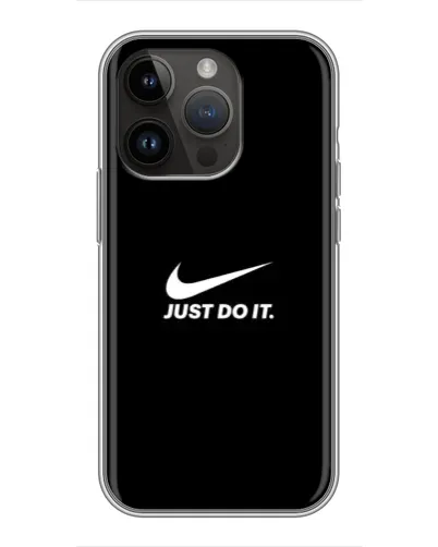 Чохол для iPhone 14 Pro з картинкою «Мінімалізм від Nike»