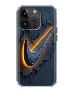 Чохол для iPhone 14 Pro з картинкою «Об'ємний логотип Найк» Чохол для iPhone 14 Pro з картинкою «Об'ємний логотип Найк»