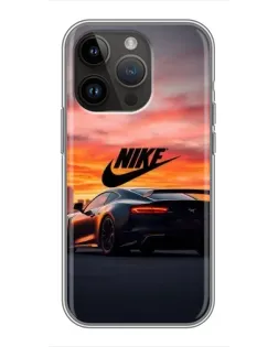 Чохол для iPhone 14 Pro з картинкою «Nike та суперкар» Чохол для iPhone 14 Pro з картинкою «Nike та суперкар»