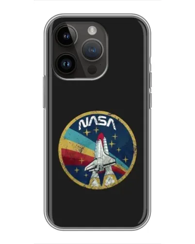 Чохол для iPhone 14 Pro з картинкою «NASA — емблема місії» Чохол для iPhone 14 Pro з картинкою «NASA — емблема місії»