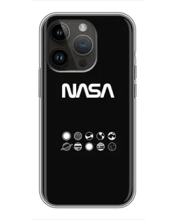 Чохол для iPhone 14 Pro з картинкою «NASA — технічний принт» Чохол для iPhone 14 Pro з картинкою «NASA — технічний принт»